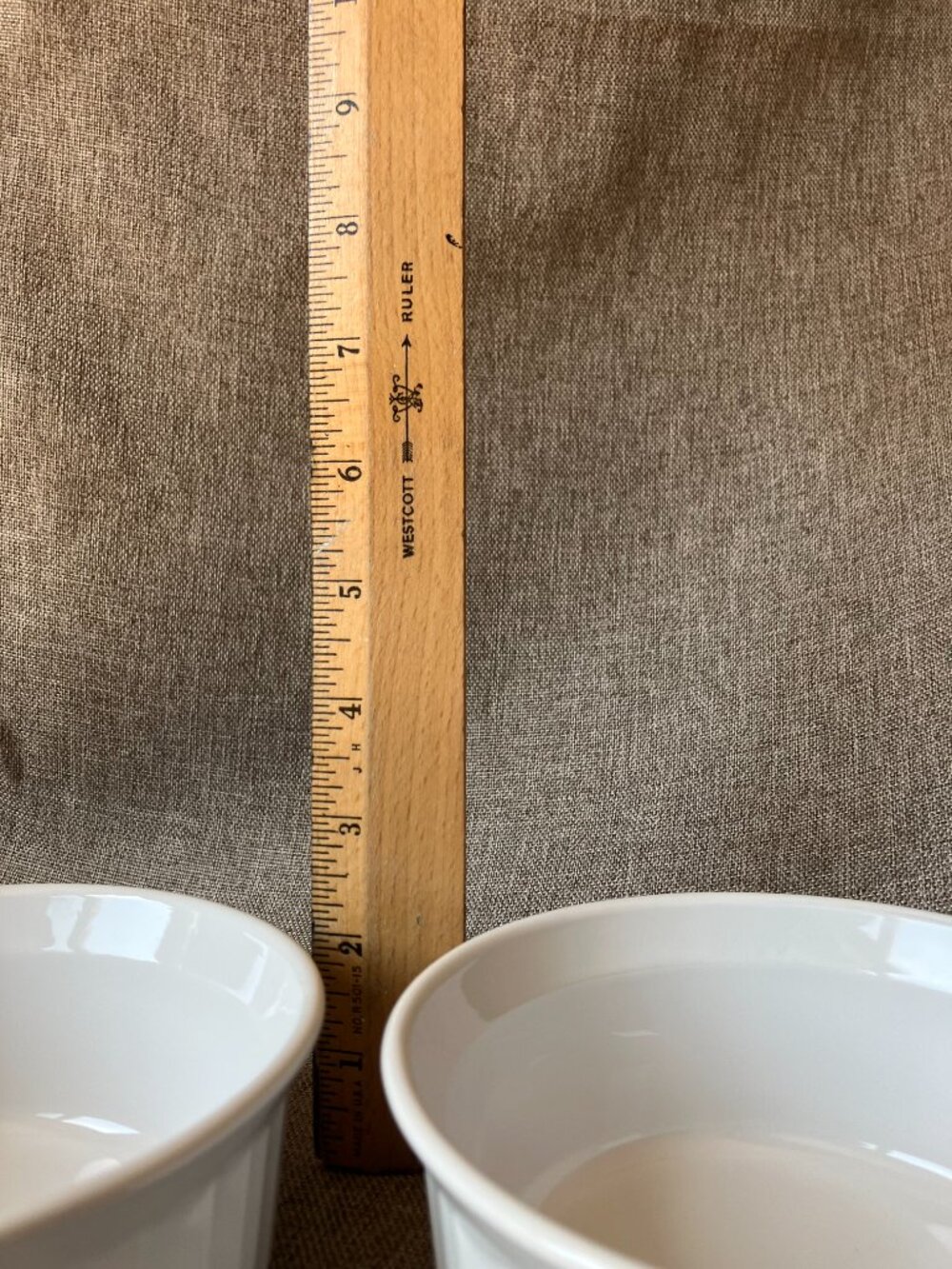 Set of 2 CorningWare French White 16.9oz/500mL Round Casserole / Ramekins F-16-B - Picture 8 of 8